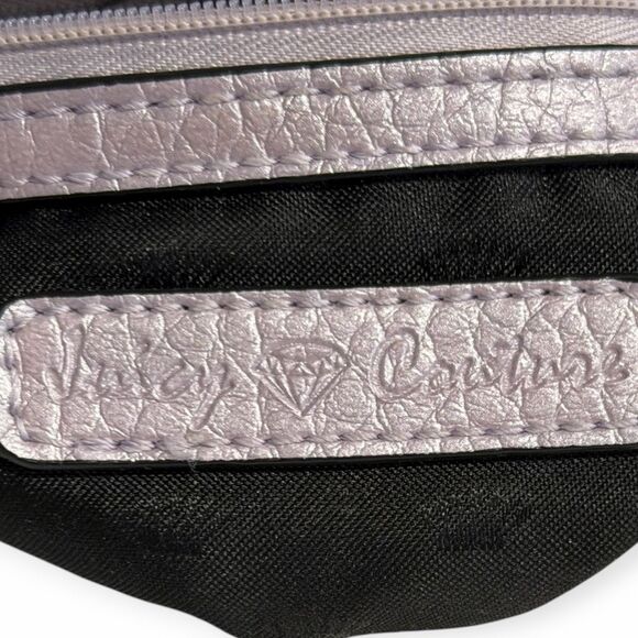 JUICY COUTURE Women’s Iridescent Lavender Double Handle Satchel Crossbody Bag - Picture 5 of 8